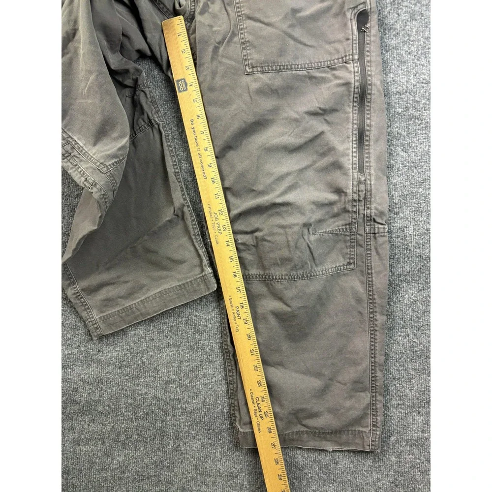 The North Face A5 Series Pants Mens 34 Gray Cotton Climbing Hiking Outdoor